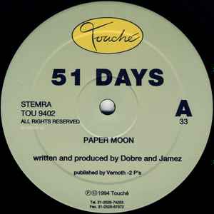 51 Days - Paper Moon album cover