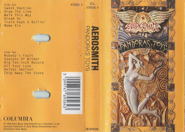Aerosmith – Pandora's Toys (1994, CD) - Discogs