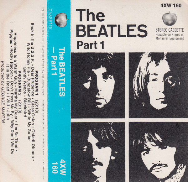 The Beatles – The Beatles (1971, Cassette) - Discogs