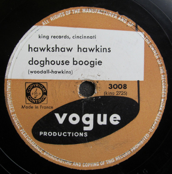 baixar álbum Hawkshaw Hawkins - Doghouse Boogie Shotgun Boogie