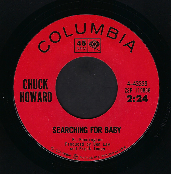 Album herunterladen Chuck Howard - I Want To Hear It From You Searching For Baby