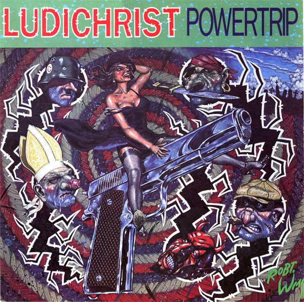 ludichrist powertrip cd original we bite thrash-