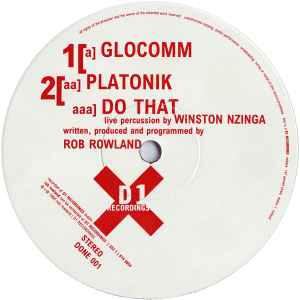 Rob Rowland - Glocomm album cover