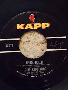 Louis Armstrong – Hello, Dolly! 1964 Mono – Vinyl Pursuit Inc