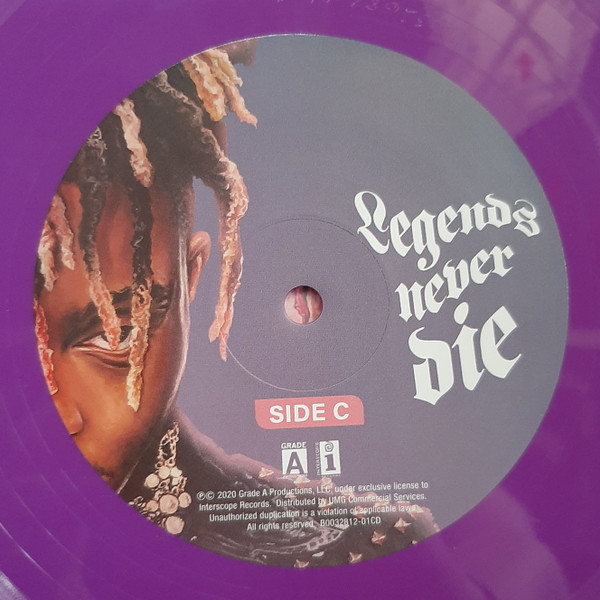 Juice WRLD Legends Never Die Limited Eternal Purple 12 Record