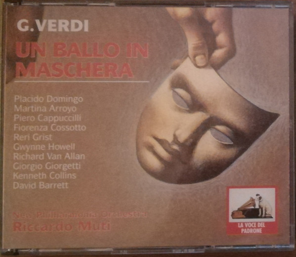 Giuseppe Verdi, Riccardo Muti – Un Ballo In Maschera (1988, CD