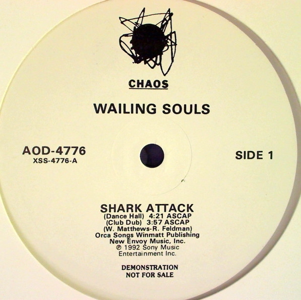 WAILING SOULS / SHARK ATTACK 7インチ レコード - レコード