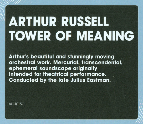 baixar álbum Arthur Russell - Tower Of Meaning