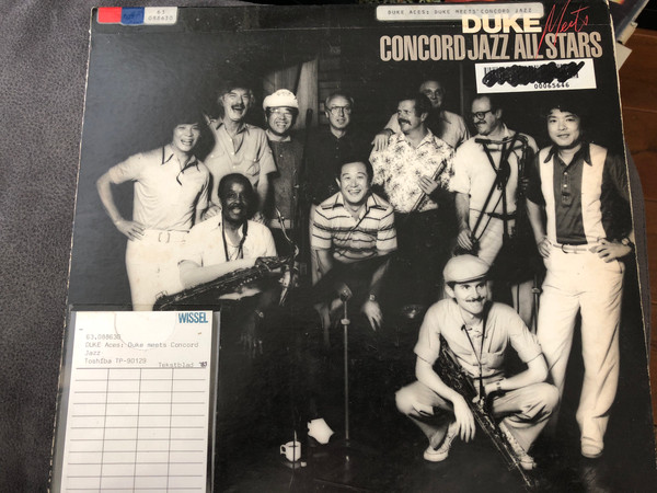 télécharger l'album Duke Aces - Duke Meets Concord Jazz All Stars
