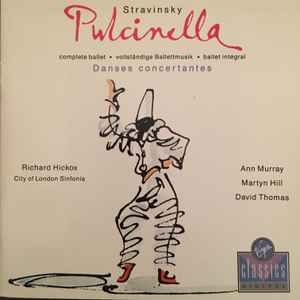 Igor Stravinsky - Pulcinella - Danses Concertantes album cover