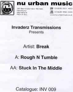 Break - Rough N Tumble / Stuck In The Middle album cover
