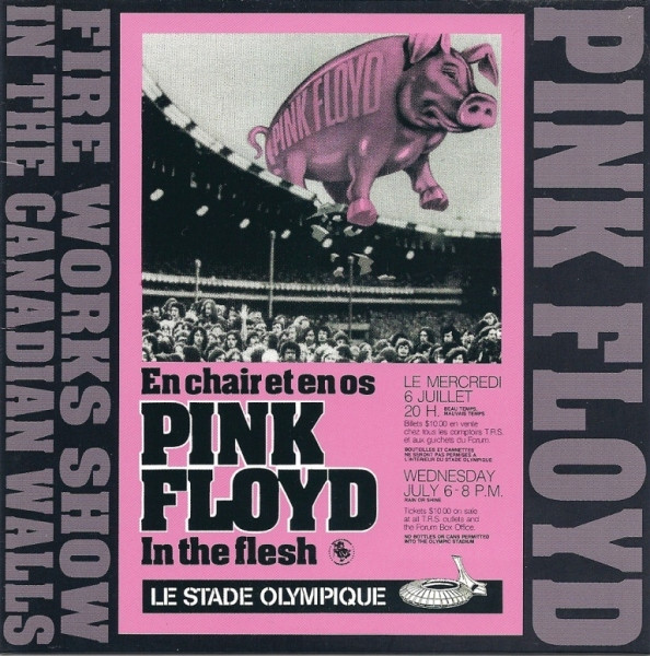 Pink Floyd - Fire Works Show In The Canadian Walls | Releases 