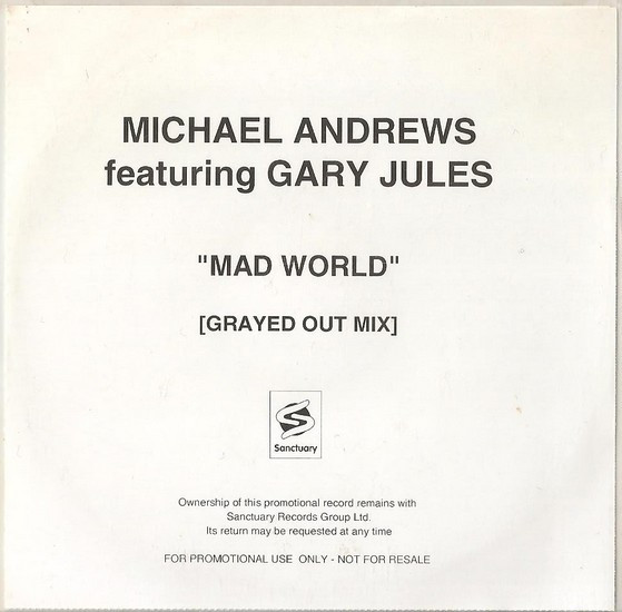 Michael Andrews Featuring Gary Jules – Mad World (2003, CD2, CD) - Discogs