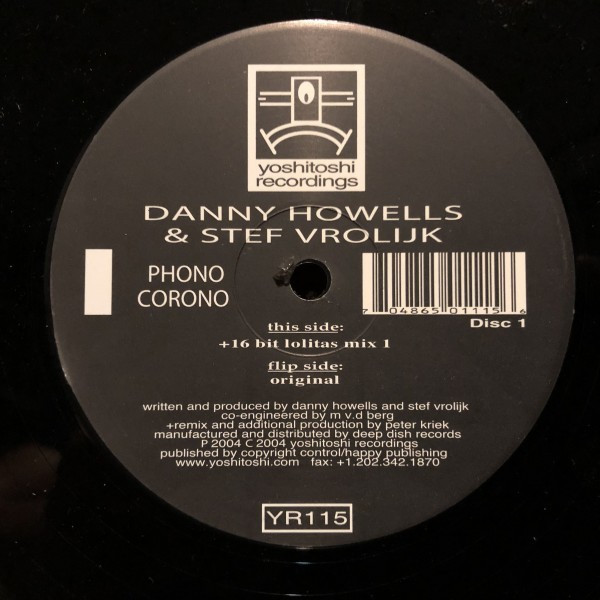 baixar álbum Danny Howells & Stef Vrolijk - Phono Corono