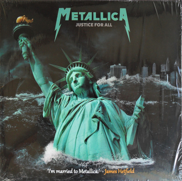 Metallica – Justice For All (2022, 2nd Edition, Blue marble semi 