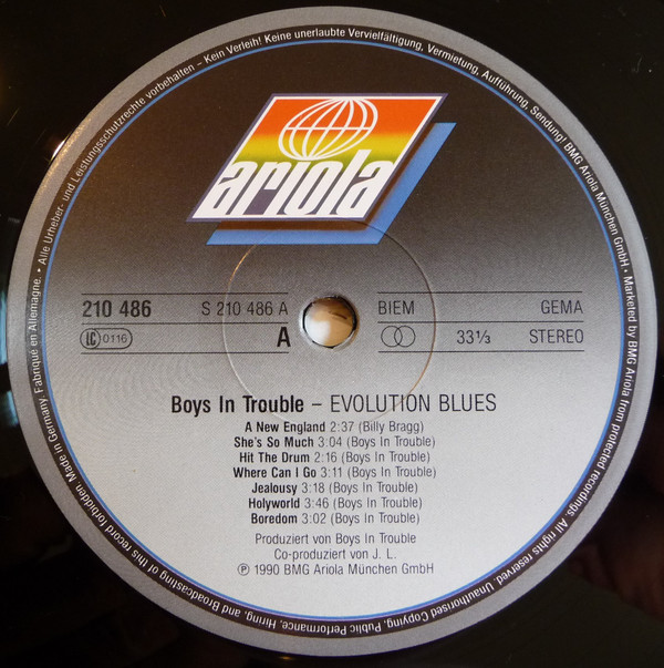 lataa albumi Boys In Trouble - Evolution Blues