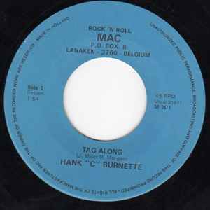Hank C. Burnette - Tag Along album cover