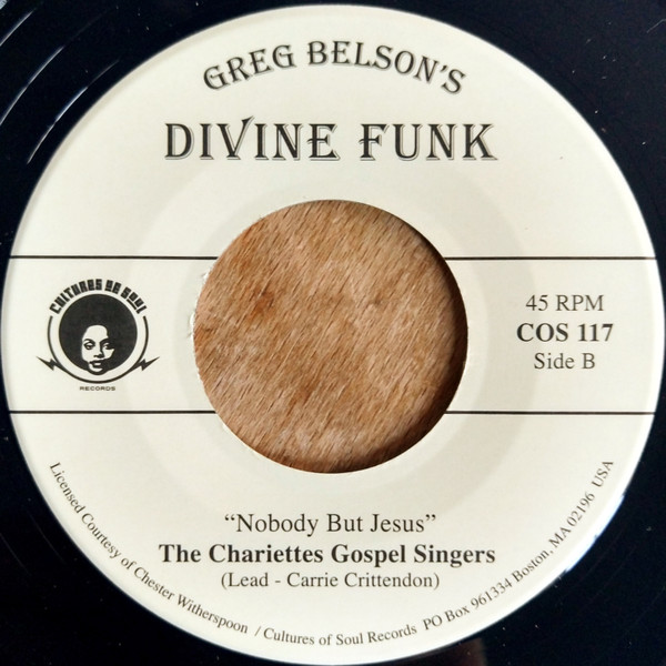 Greg Belson - Divine Funk | Cultures Of Soul Records (COS 116) - 5