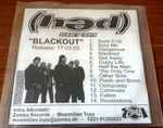 Cover of Blackout, 2003-03-17, CDr