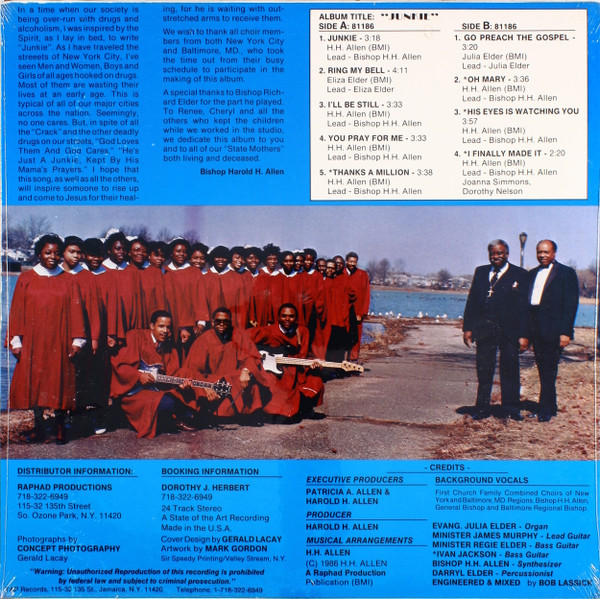 Album herunterladen Bishop HH Allen & First Church Family - Junkie