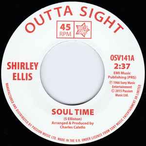 Shirley Ellis - Soul Time / Stranger In My Arms