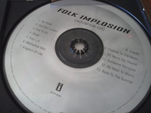 folk implosion 名盤! one part lullaby LP - 洋楽