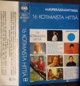 Pochette de l'album Various - 16 Kotimaista Hittiä
