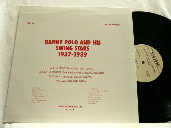 baixar álbum Danny Polo And His Swing Stars - 1937 1939