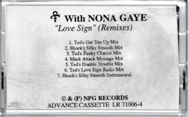 Nona Gaye & The Artist (Formerly Known As Prince) - Love Sign