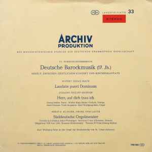 Rupert Ignaz Mayr - Laudate Pueri Dominum ‧ Herr, Auf Dich Trau Ich ‧ Süddeutsche Orgelmeister album cover