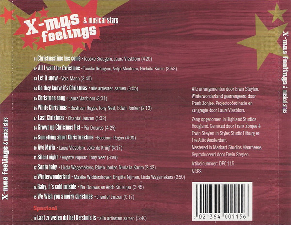 last ned album Various - X Mas Feelings Musical Stars
