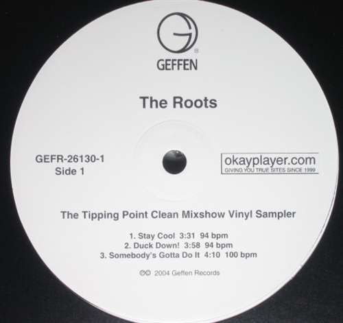 The Roots – The Tipping Point Clean Mixshow Vinyl Sampler (2004 
