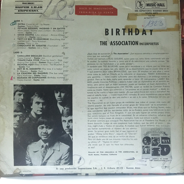 last ned album The Association - Birthday