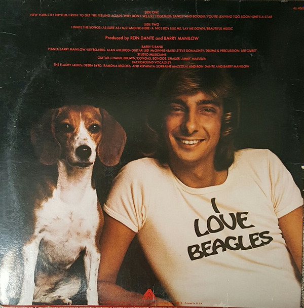 Barry Manilow - Tryin' To Get The Feeling | Arista (AL 4060) - 2