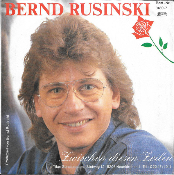 lataa albumi Bernd Rusinski - Zwischen Diesen Zeilen