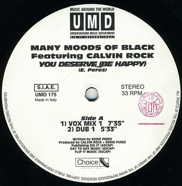 télécharger l'album The Many Moods Of Black Featuring Calvin Rock - You Deserve Be Happy