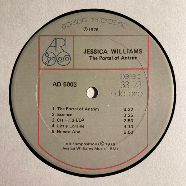 last ned album Jessica Williams - The Portal Of Antrim