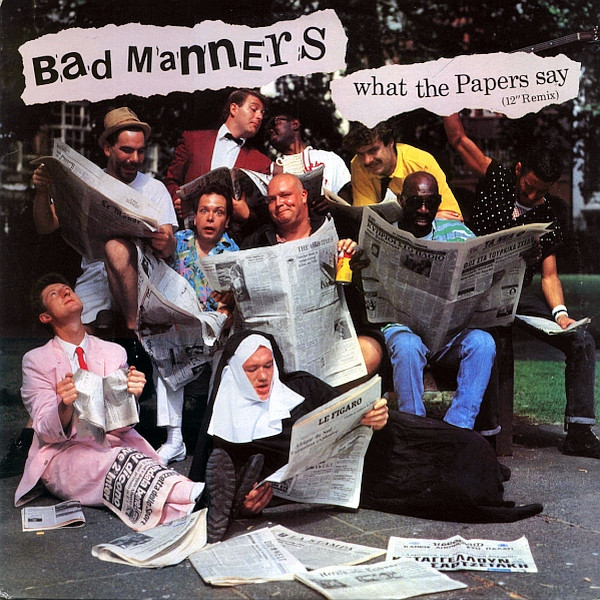 Bad Manners – What The Papers Say (1985, Vinyl) - Discogs