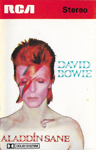 David Bowie – Aladdin Sane (1973, Orange Paper Labels, Alternate 
