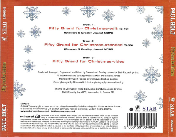descargar álbum Paul Holt - Fifty Grand For Christmas