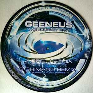 Geeneus - The Journey Rmx album cover