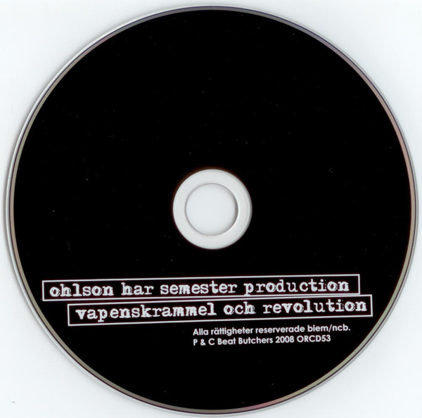 ladda ner album Ohlson Har Semester Production - Vapenskrammel Revolution