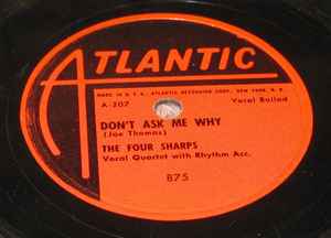 The Four Sharps (3) - Don't Ask Me Why / I Can Hardly Wait album cover