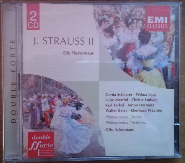 Johann Strauss, Philharmonia Orchestra And Chorus, Otto Ackermann