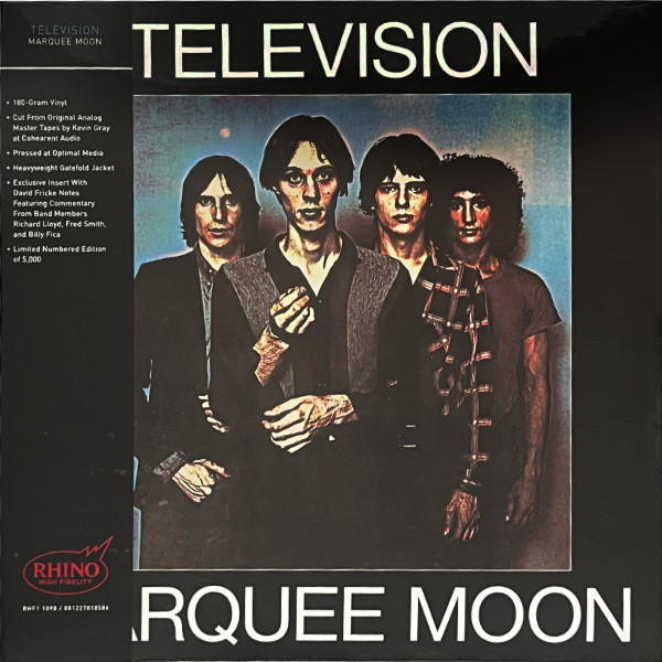 Television - Marquee Moon  Vinyl records, Post punk, Music is life