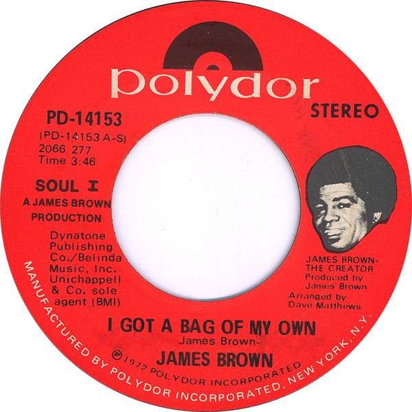 ジェームス・ブラウン = James Brown – アイ・ガッタ・バッグ = I Got 