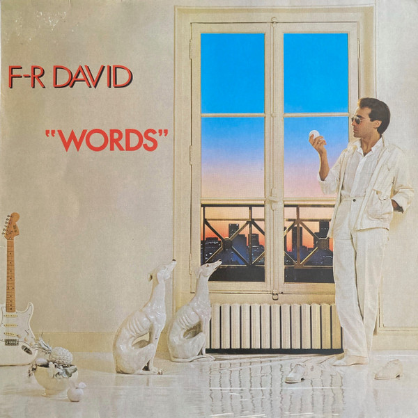 Обложка конверта виниловой пластинки F.R. David - Words