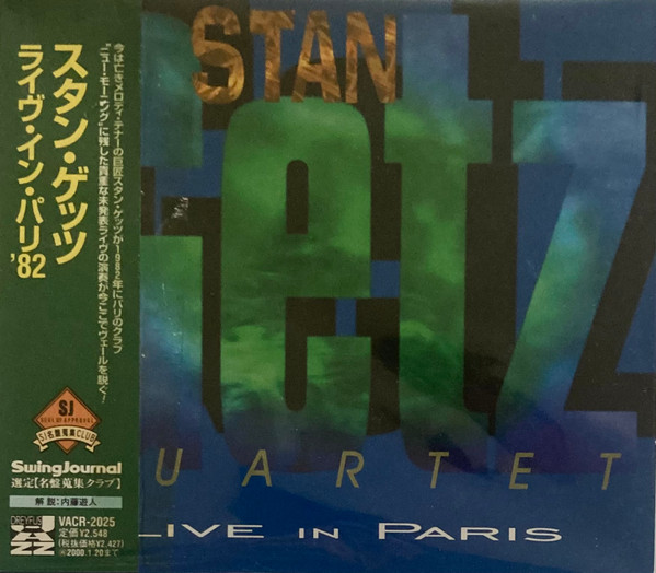Stan Getz Quartet – Live In Paris (1996, Digipack, CD) - Discogs