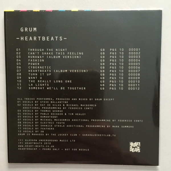 descargar álbum Grum - Heartbeats