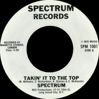 Spectrum – Takin' It To The Top (Vinyl) - Discogs